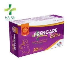 Prencare Extra Bổ Sung Sắt, Acid Folic, DHA Và Các Vitamin